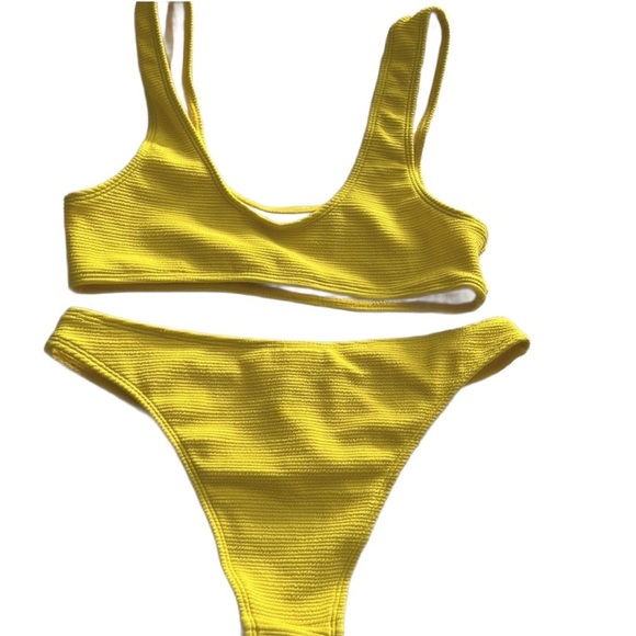 Fashion Nova Other - New w/o tags Yellow bikini size Medium